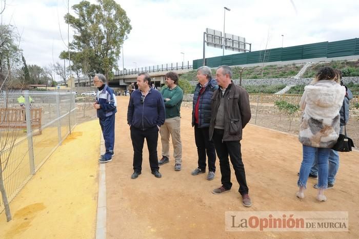 Alameda del Malecón: el entorno urbano del Segura estrena nuevo espacio verde