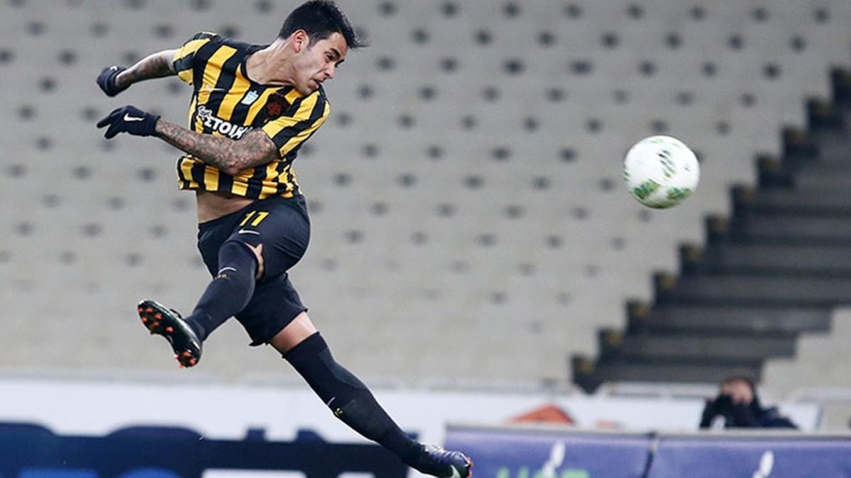Sergio Araujo ha renacido en el AEK