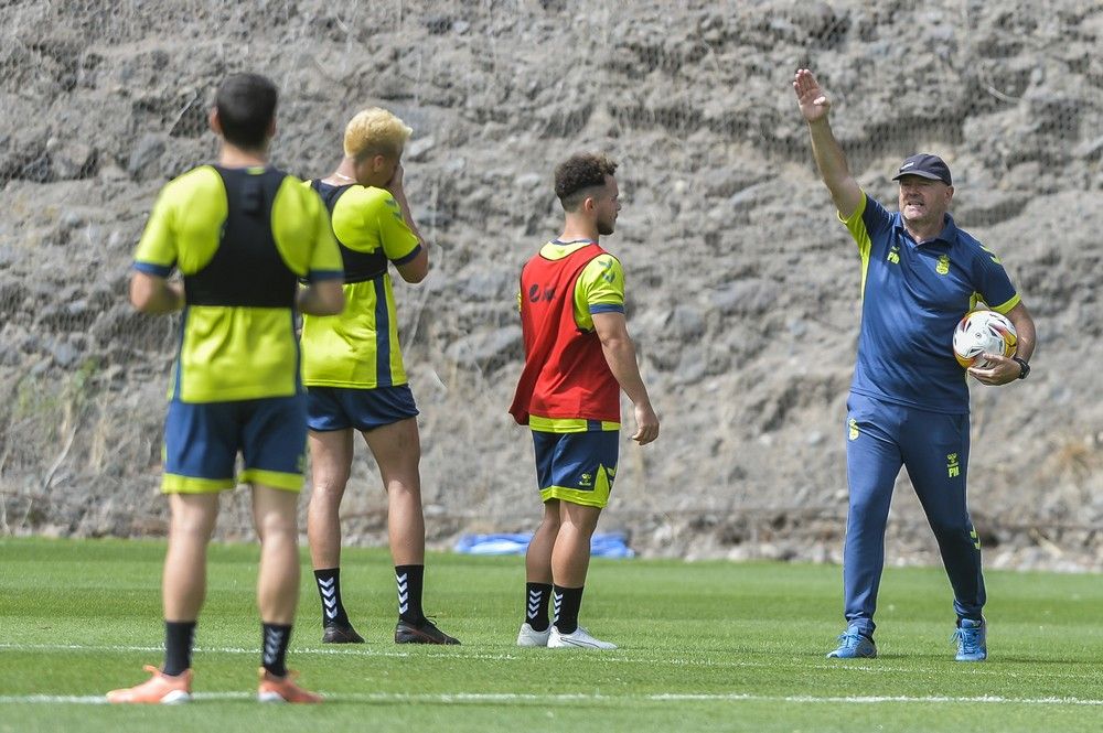 Entrenamiento de la UD Las Palmas