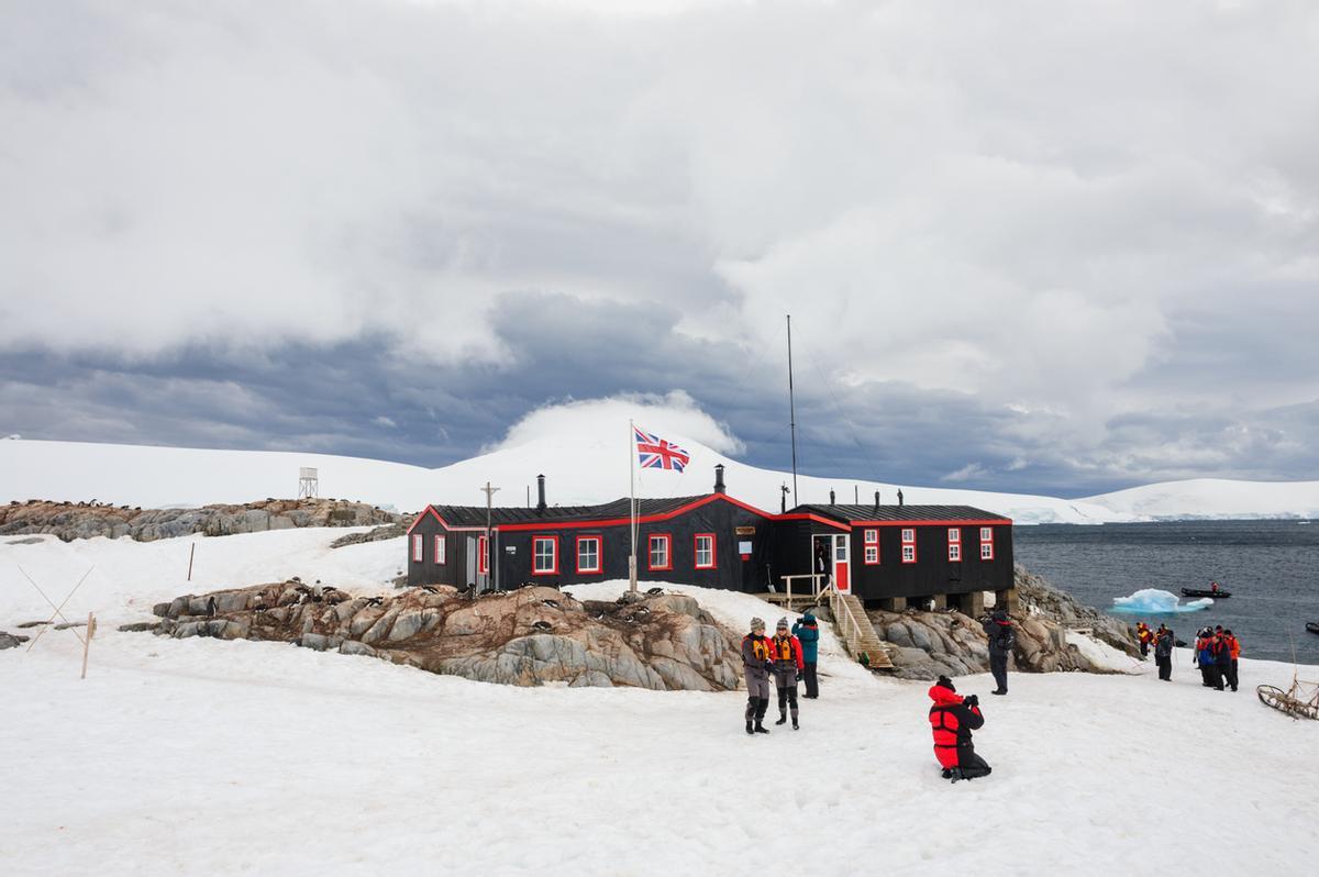 Caseta en Port Lockroy.