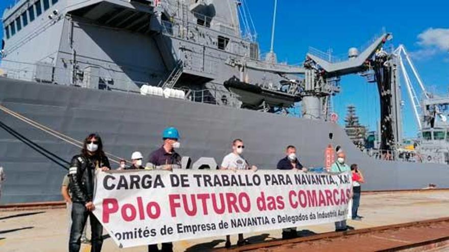 Trabajadores de Navantia