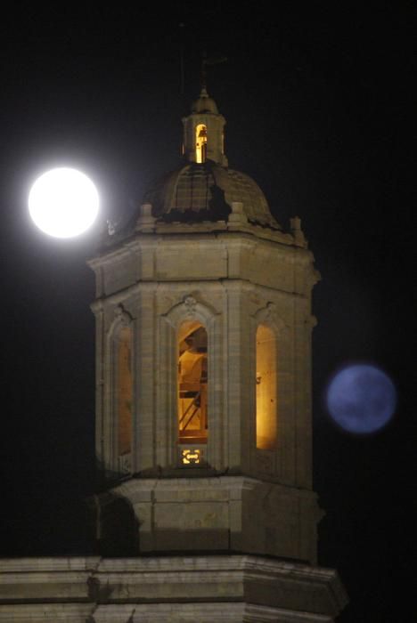 Superlluna a Girona