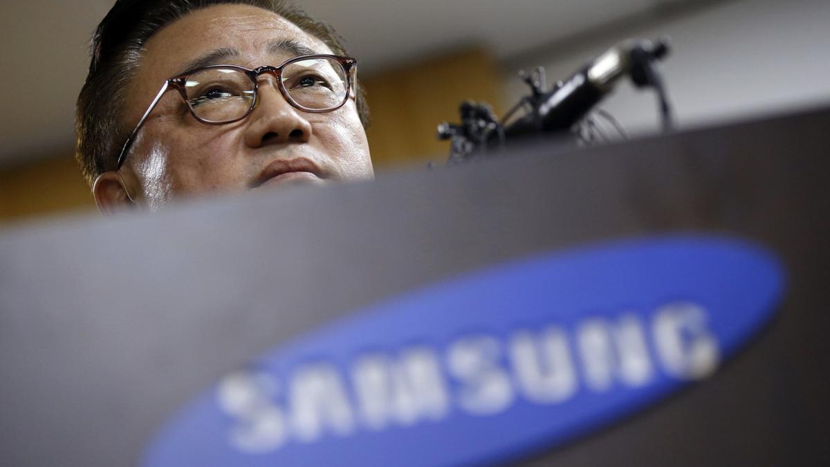 Koh Dong-jin, presidente del negocio de móviles Samsung Electronics.