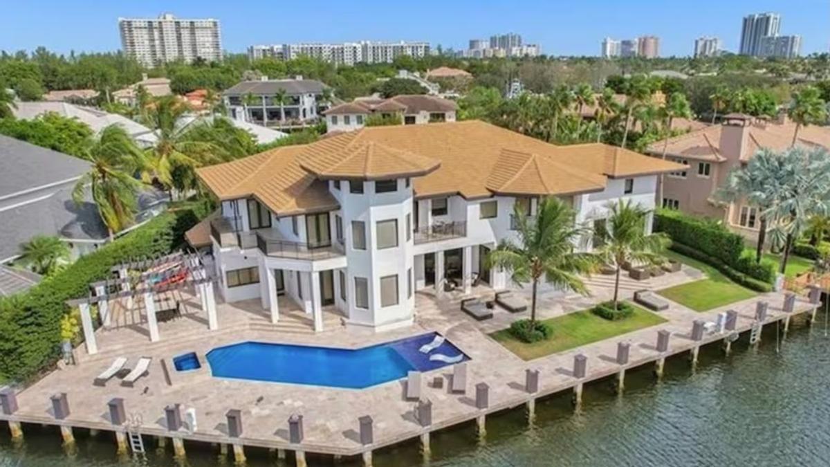 Casa de Messi en Miami.