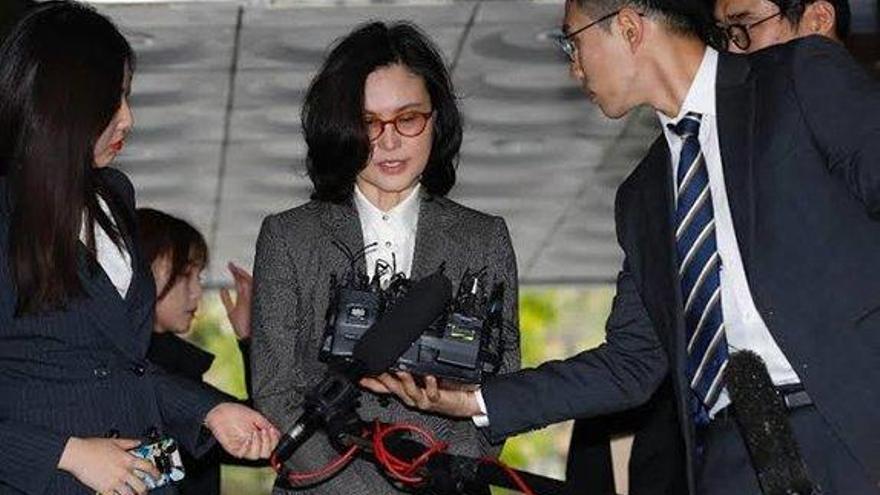 Arrestan a la esposa del exministro de Justicia de Corea del Sur por corrupción