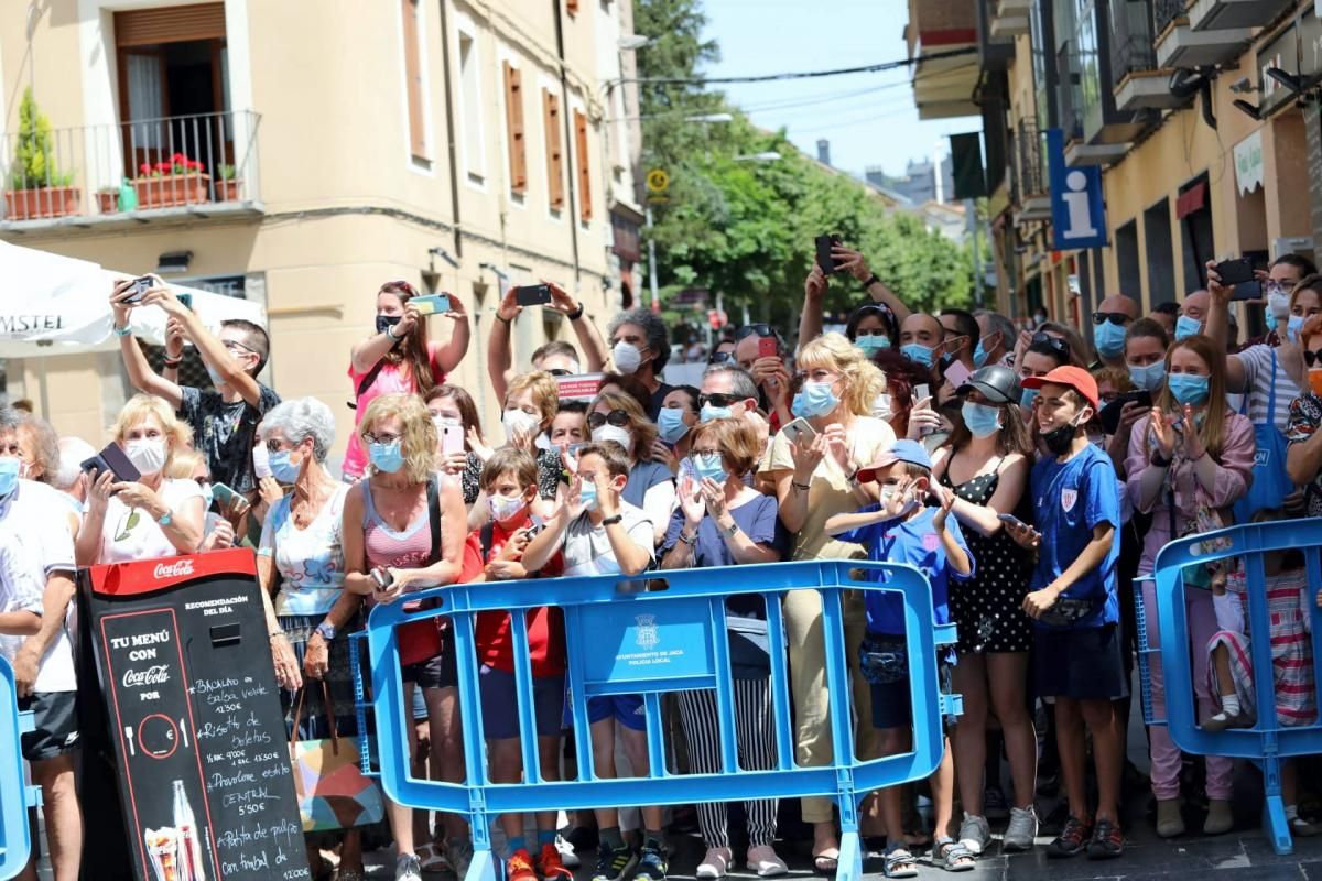 Visita de los Reyes a Jaca