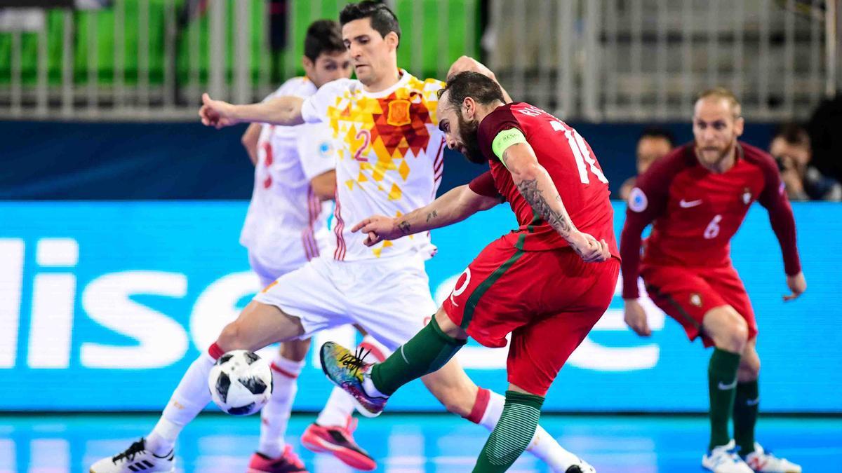 Ricardinho y Ortiz, en la final del pasado Europeo