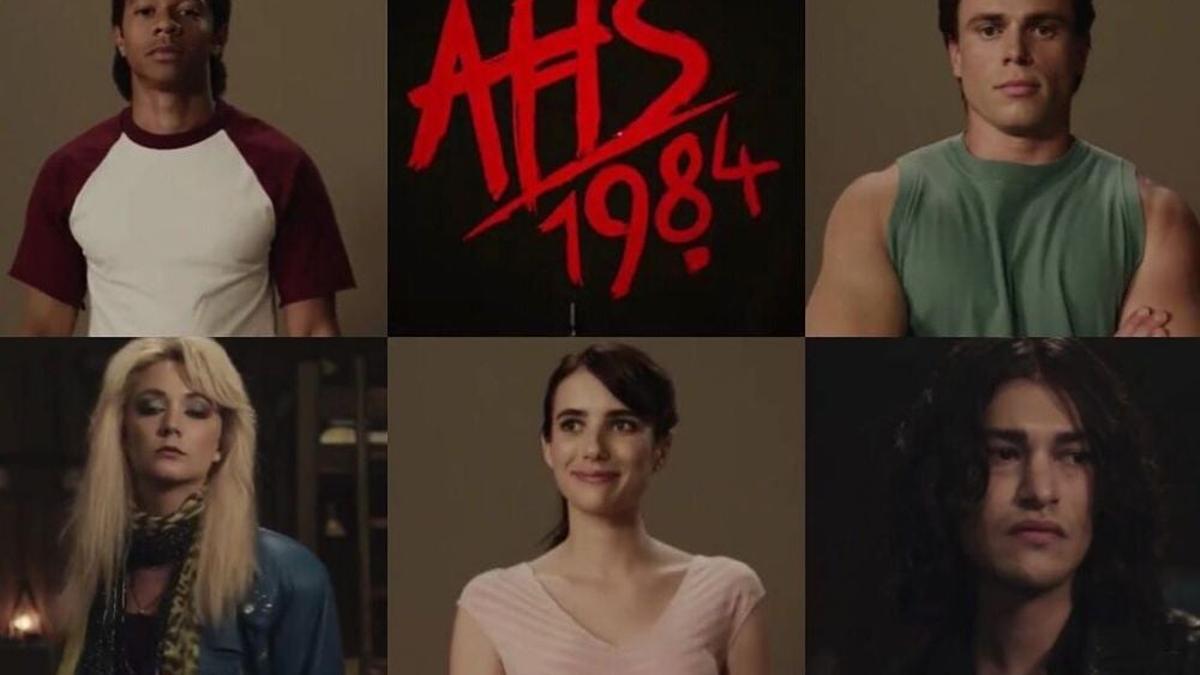 Nuevo cast de 'American Horror Story: 1984'. Instagram @ahsvidx