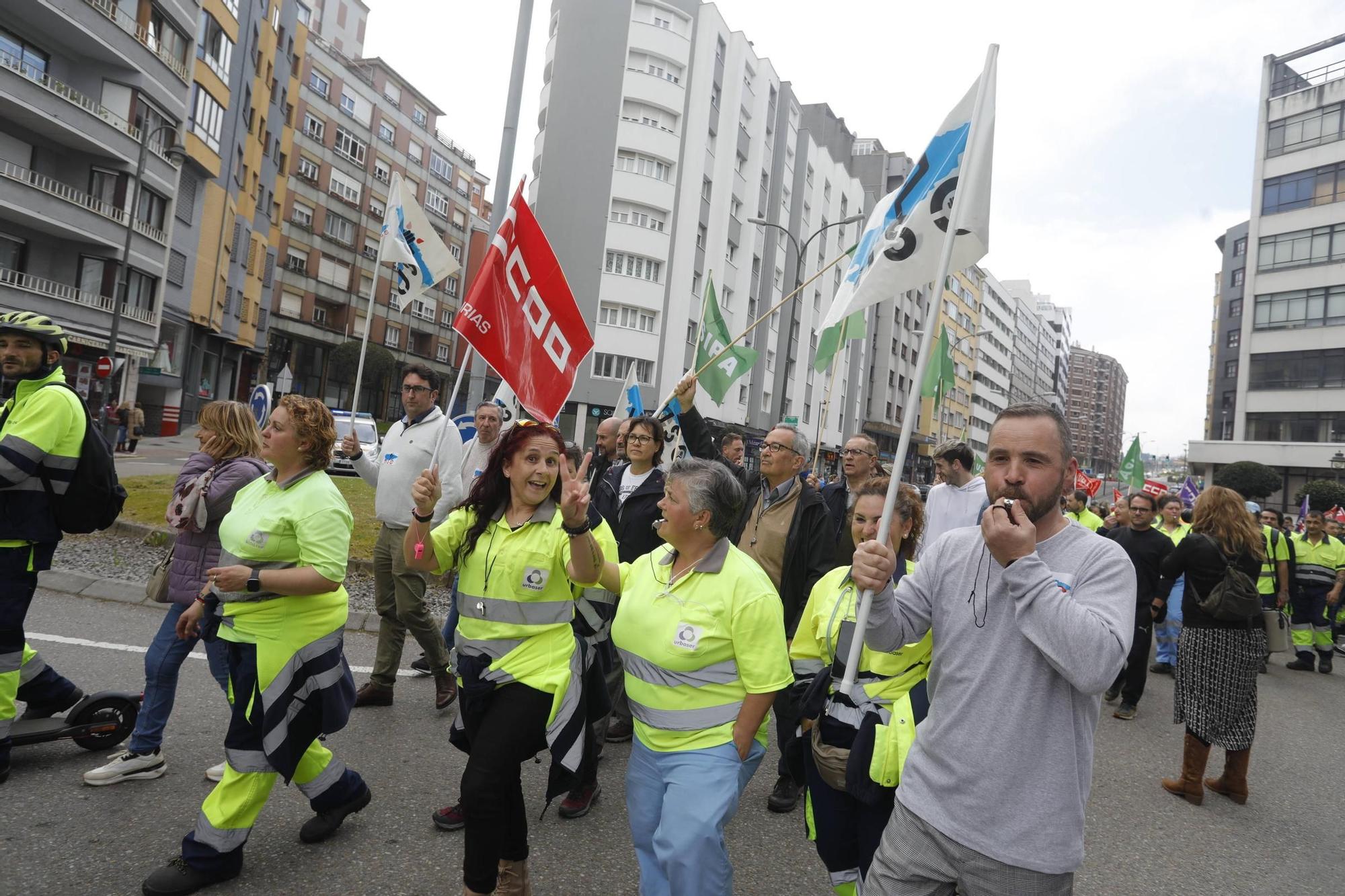 Manifestaci�n de trabajadores de Urbaser (33).jpg
