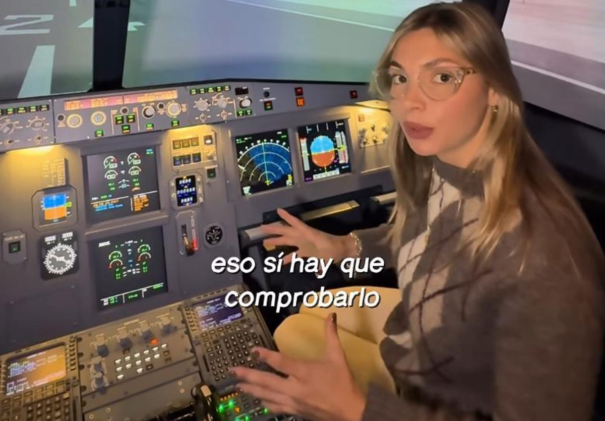 Savina Paul, piloto de avión