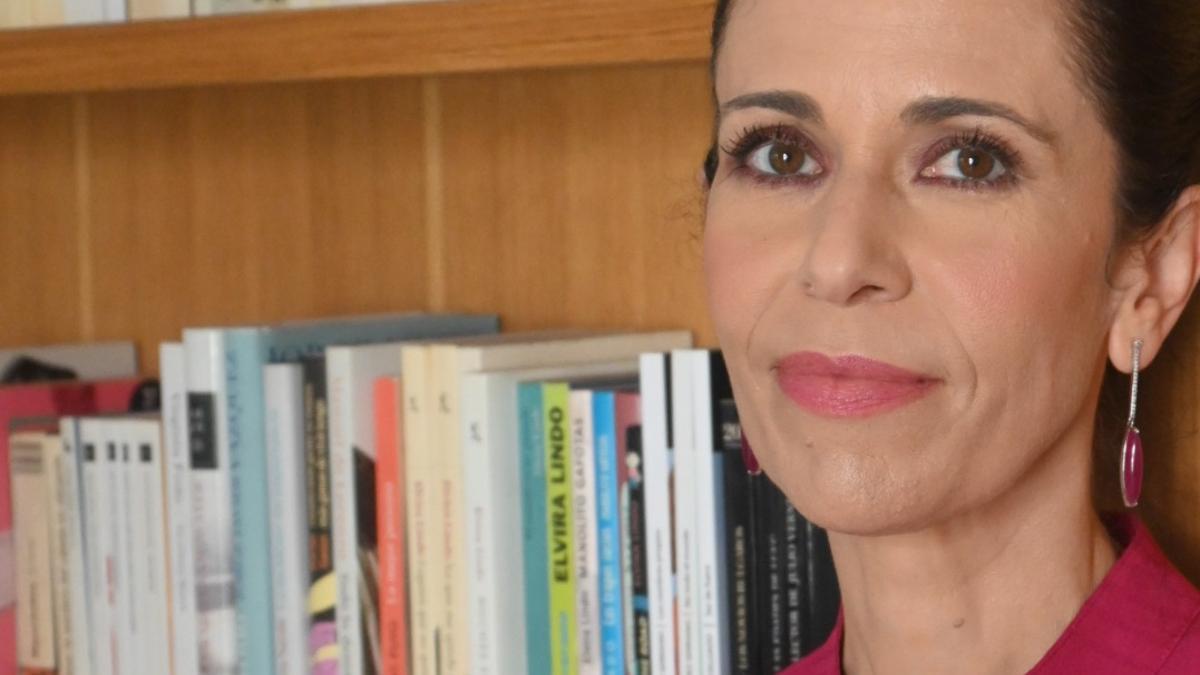 La periodista Ángeles Caballero.