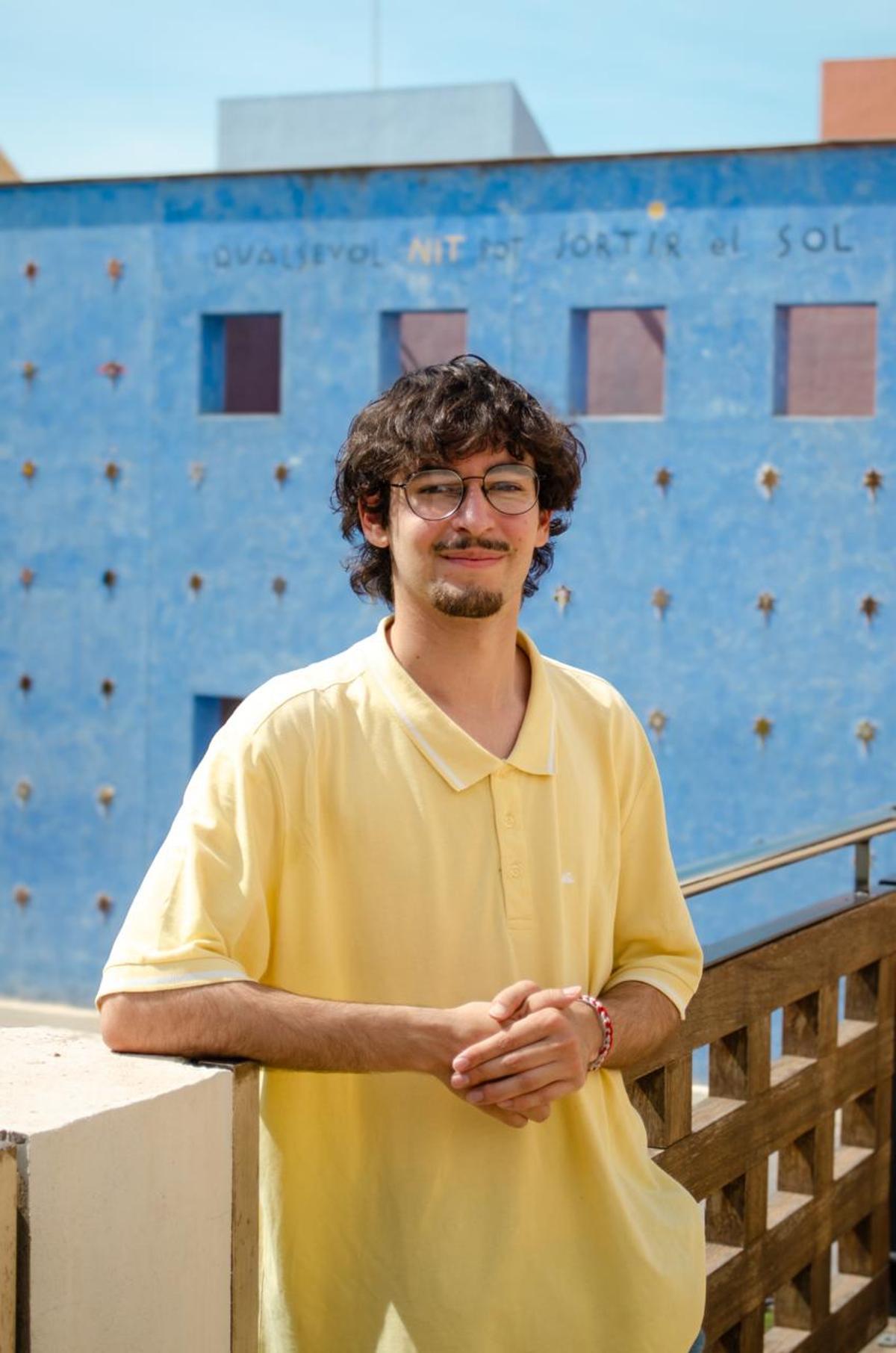 Dani Martínez, estudiante de Comunicación Audiovisual.