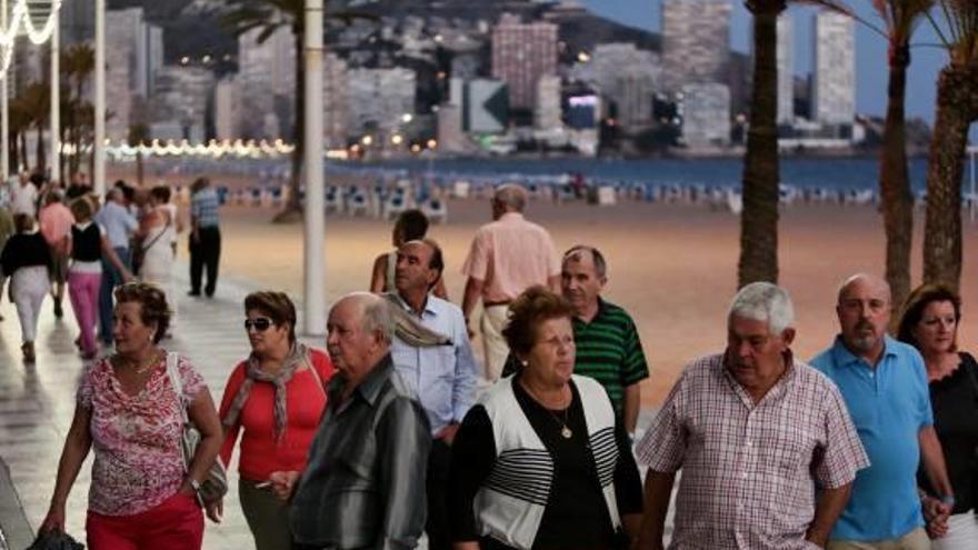 Una imagen de turistas del programa del Imserso