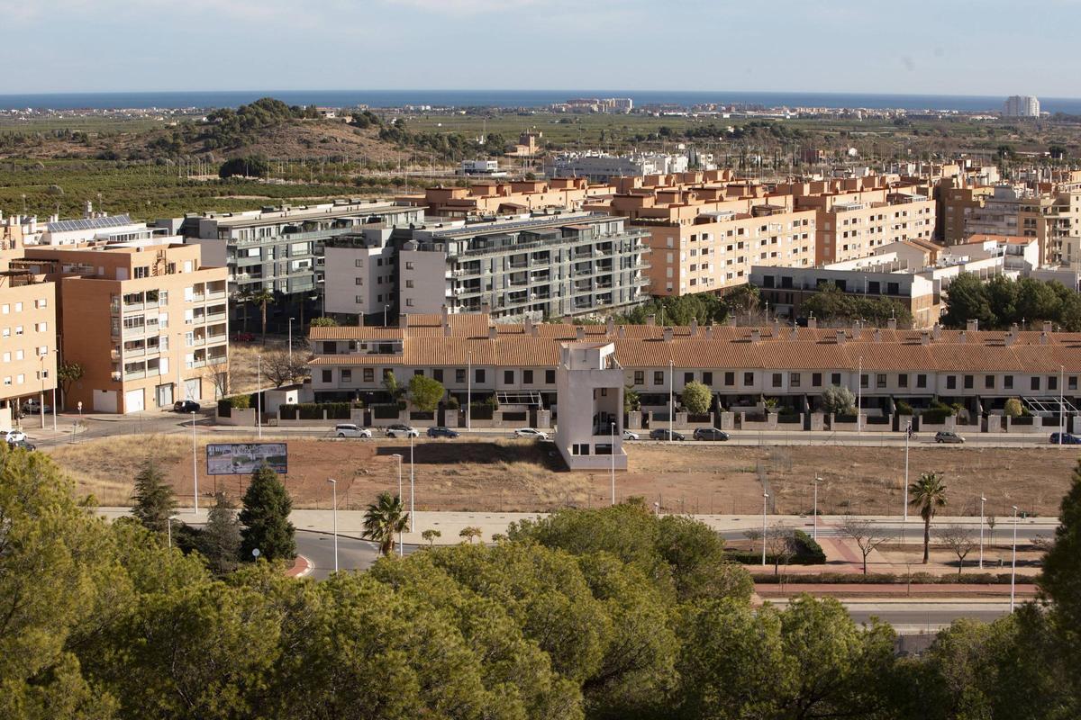 Vista de casas al Norte del Palància, en una imagen de archivo.