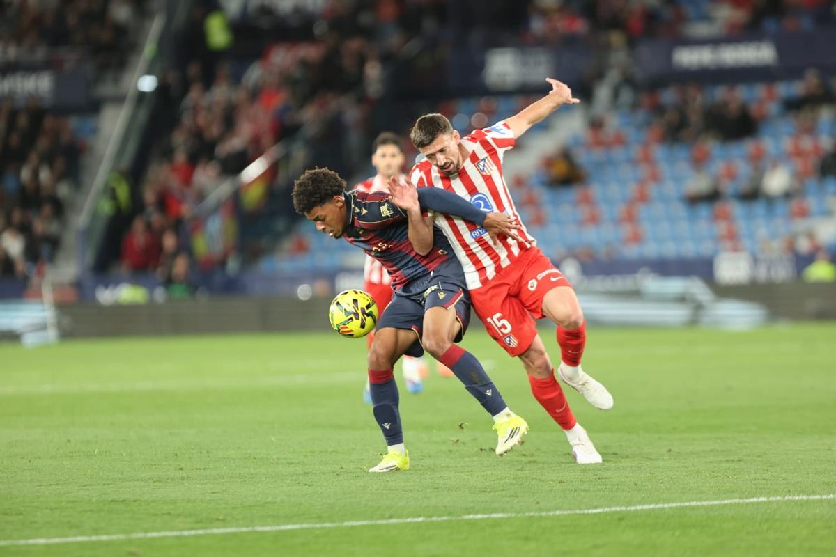 El Levante UD - Atlético de Madrid, en imágenes