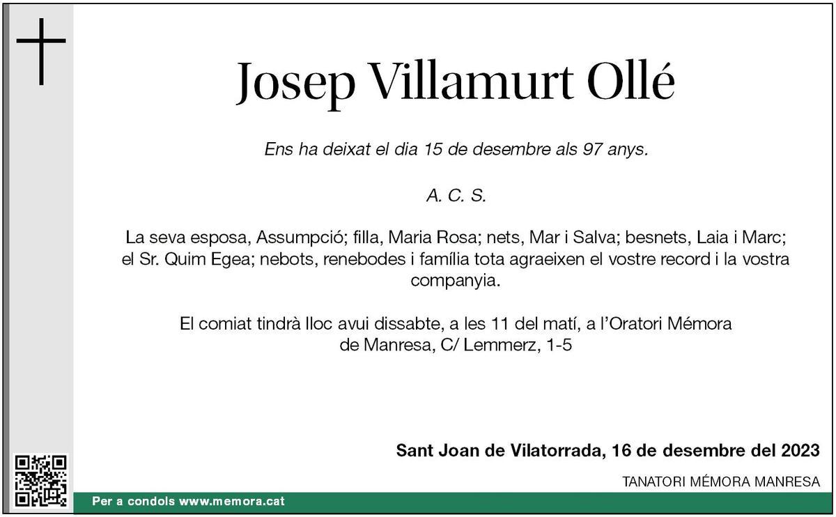 JOSEP VILLAMURT OLLÉ