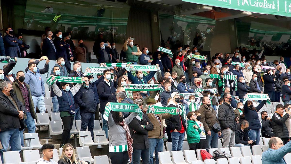 Córdoba CF - Xerez DFC: Las imágenes de la afición en el Arcángel