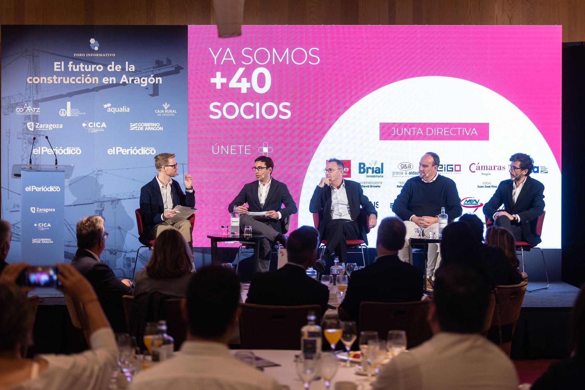 EL PERIÓDICO DE ARAGÓN organiza la jornada 'El futuro de la construcción en Aragón'