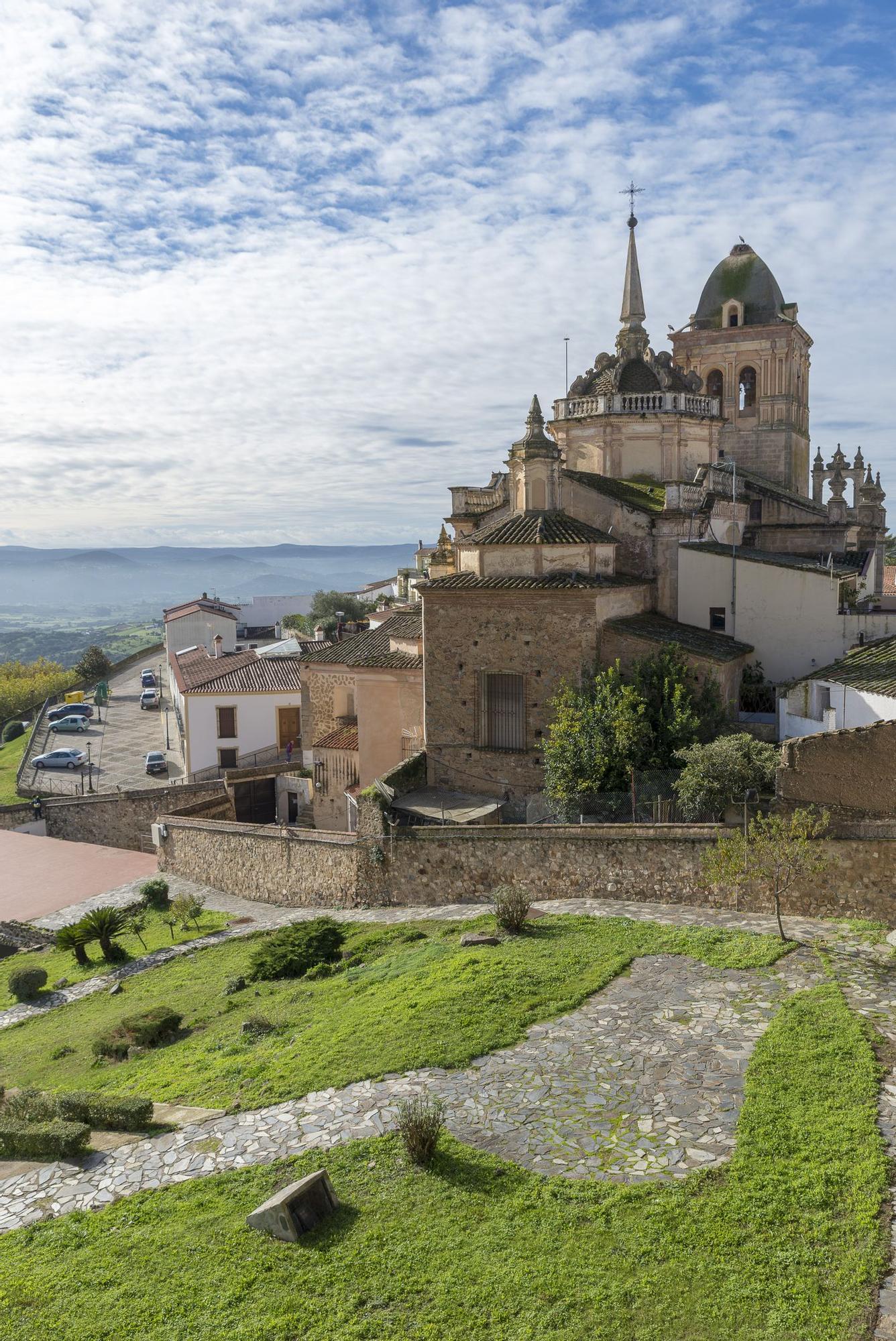ESta iglesia es uno de los mejores ejemplos del Barroco extremeño