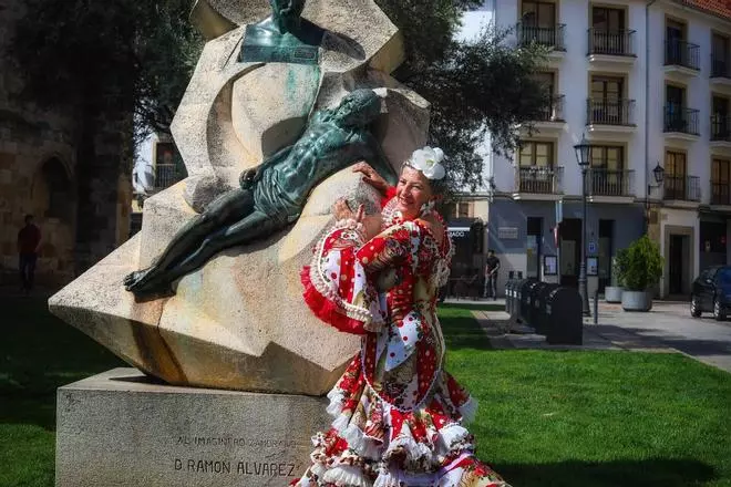 Zamora se pone a bailar celebrando el Día de la Danza