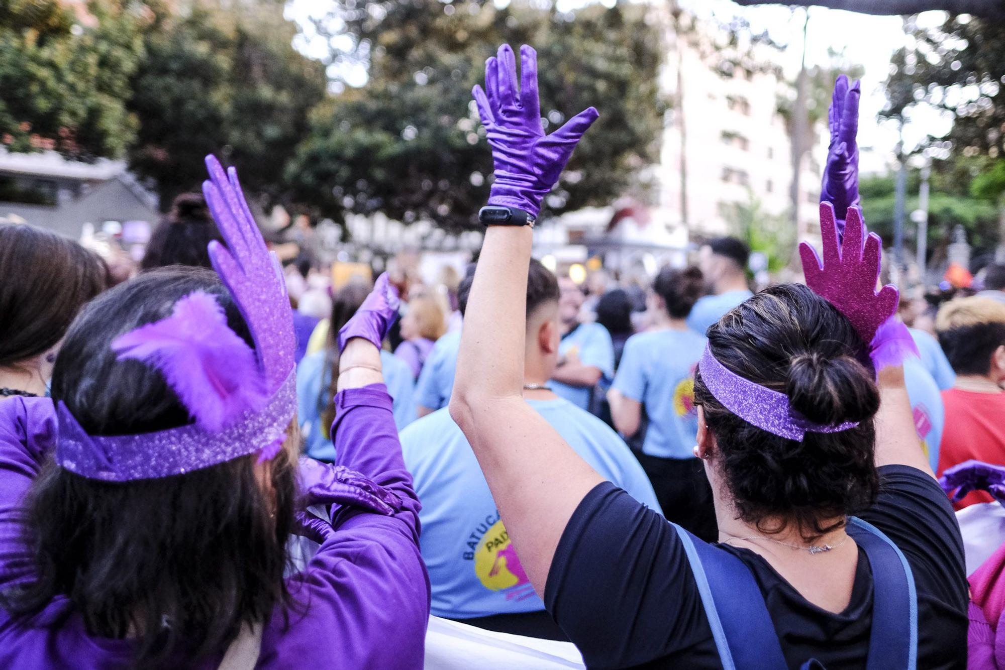 Manifestación por el 8M en Las Palmas de Gran Canaria