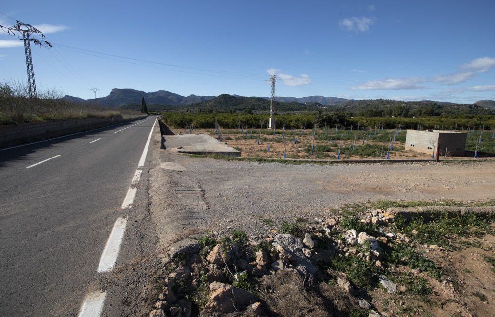 Estos son los terrenos donde irá la planta de placas solares de Renovalia en Sagunt