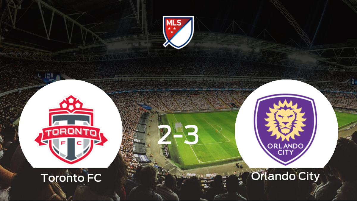 El Orlando City suma tres puntos a su casillero frente al Toronto FC (2-3)