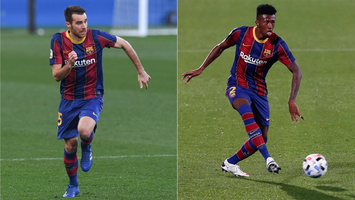 Roger Riera e Igor, esta temporada en el Barça B