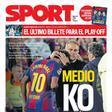 Esta es la portada de SPORT de hoy viernes, 24 de abril de 2026
