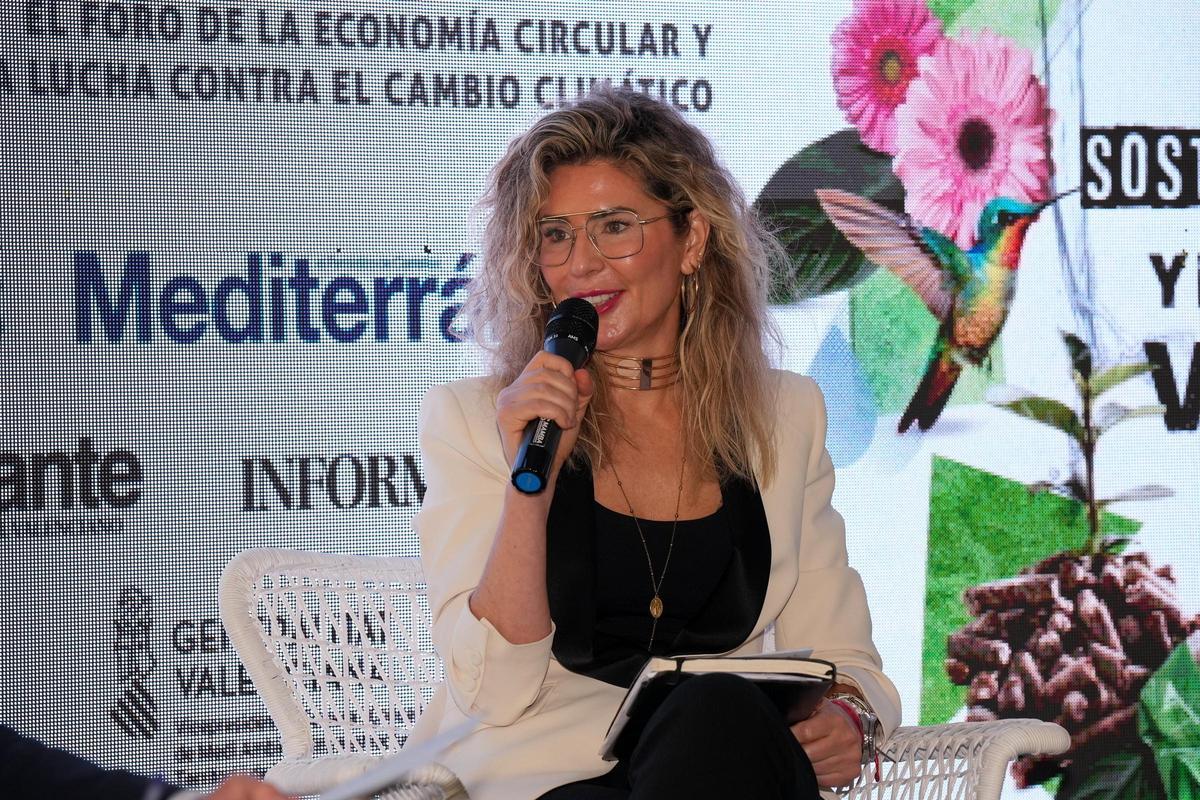 La directora general de FCC Medio Ambiente, Amparo Pérez.