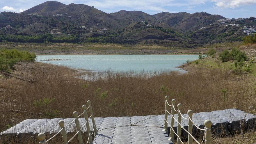 Los embalses de Málaga siguen en una situación &quot;alarmante&quot;: al 15% de capacidad