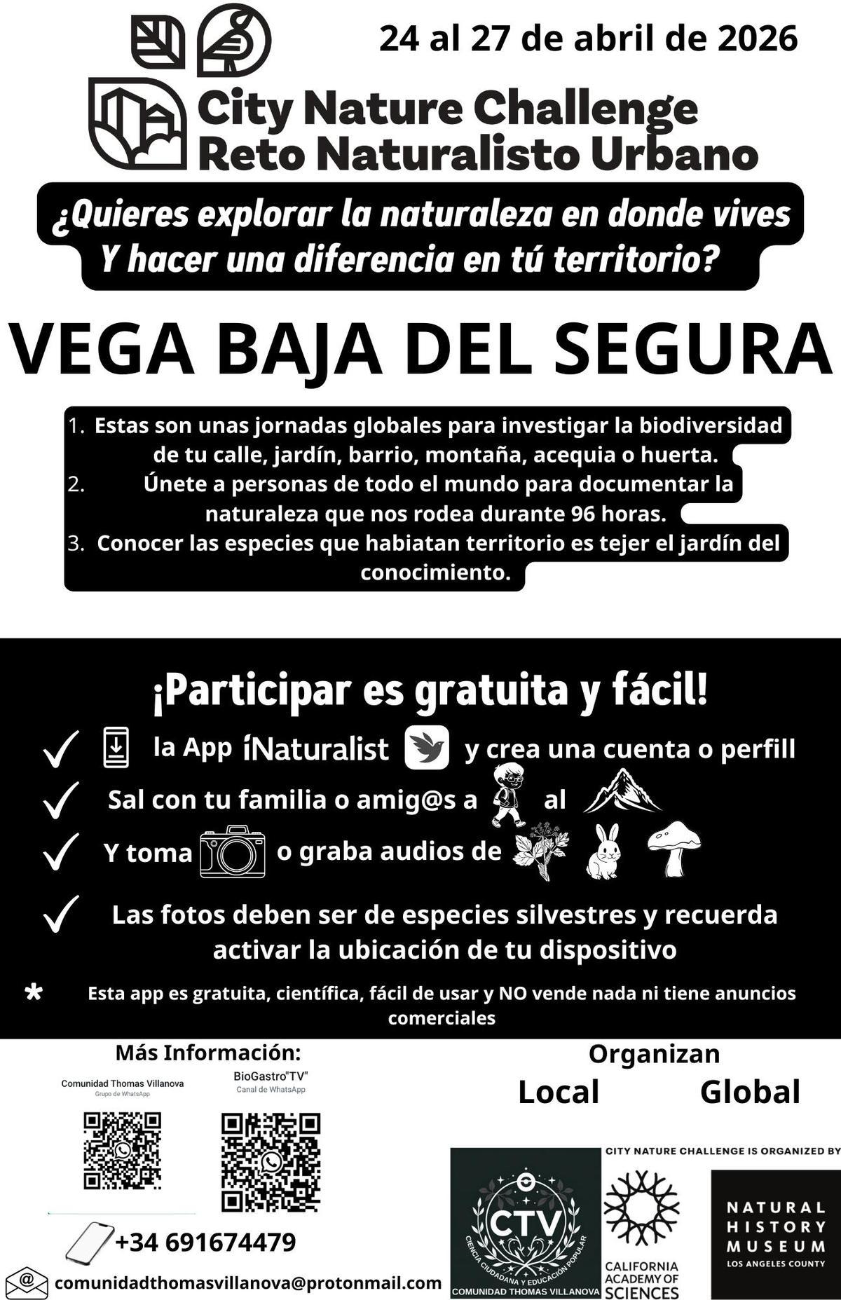 Jornadas del 24 al 27 de abril