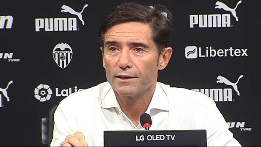 Marcelino: "Nos quedamos en un empate que nos sabe muy mal"