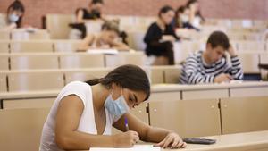 Pruebas de acceso a la universidad, en Barcelona