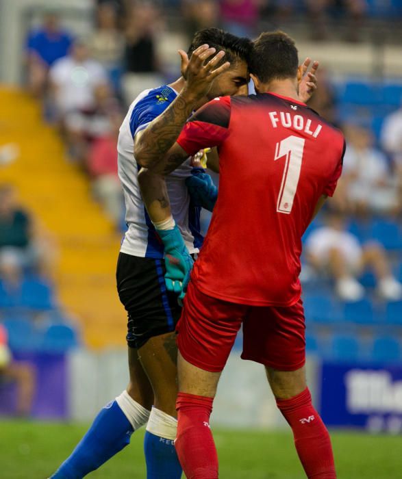 El Hércules genera dudas en su puesta de largo en el Rico Pérez al verse superado por el Villarreal B