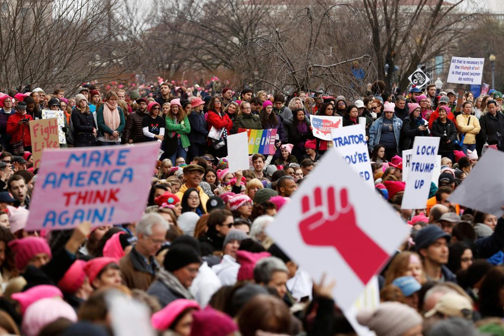 ''Marcha de las Mujeres'' contra Trump en Washington