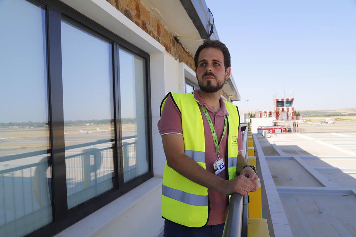 Las instalaciones de la AEMET en el aeropuerto de Córdoba