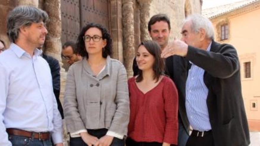 Rovira afirma a Moià que el pacte d&#039;estabilitat amb CiU segueix &quot;ben viu i vigent&quot;