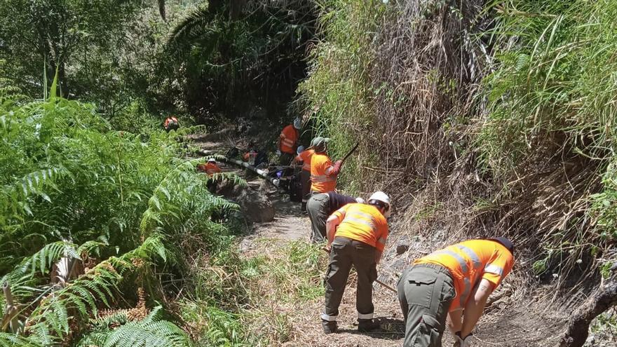 El Cabildo de La Gomera destina 3 millones de euros a mejorar la red de senderos