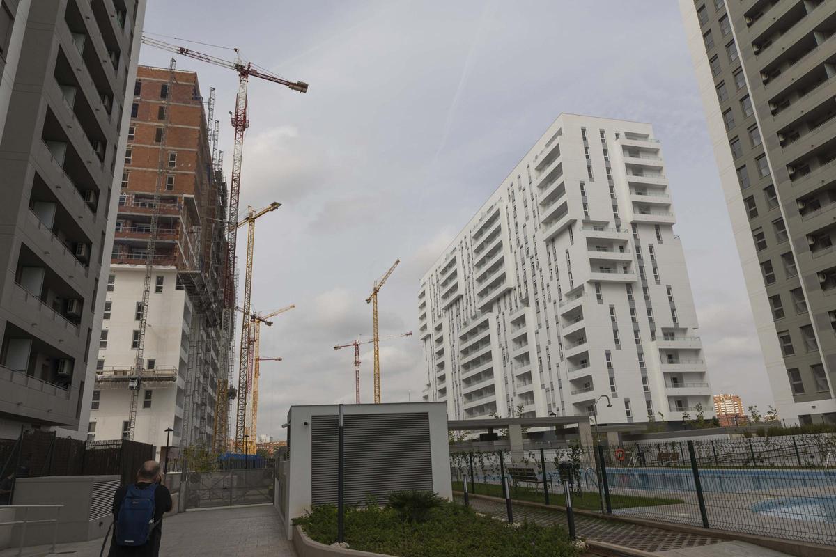 Promociones en el PAI de la Fuente de San Luis (Quatre Carreres)