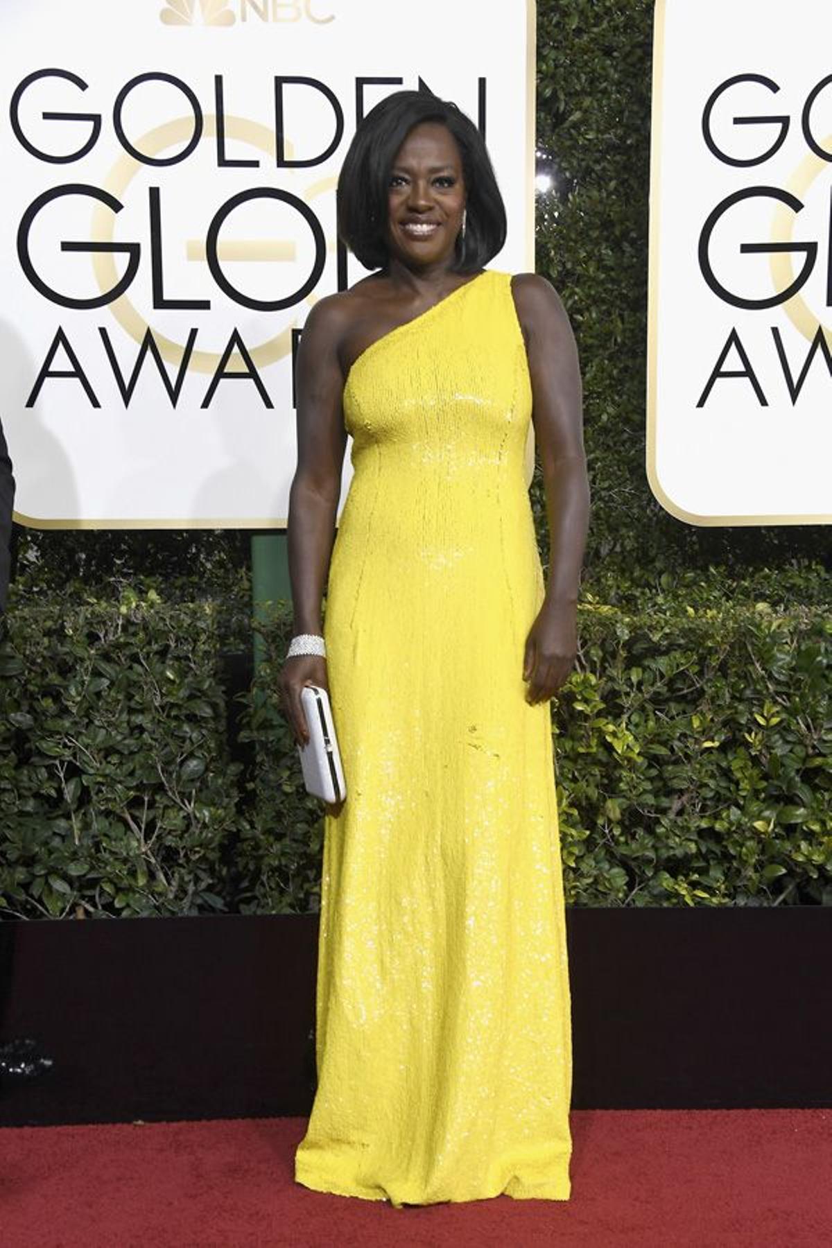 Vestidos Globos de Oro 2017: Viola Davis de Michael Kors