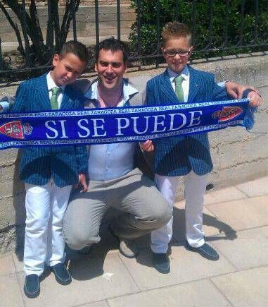 Fotos que nos enviaron  los aficionados desde Getafe y Zaragoza