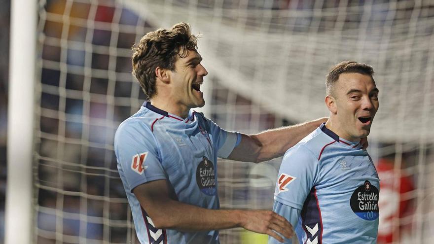 El Celta espera respuesta de Aspas y Marcos Alonso antes de final de temporada