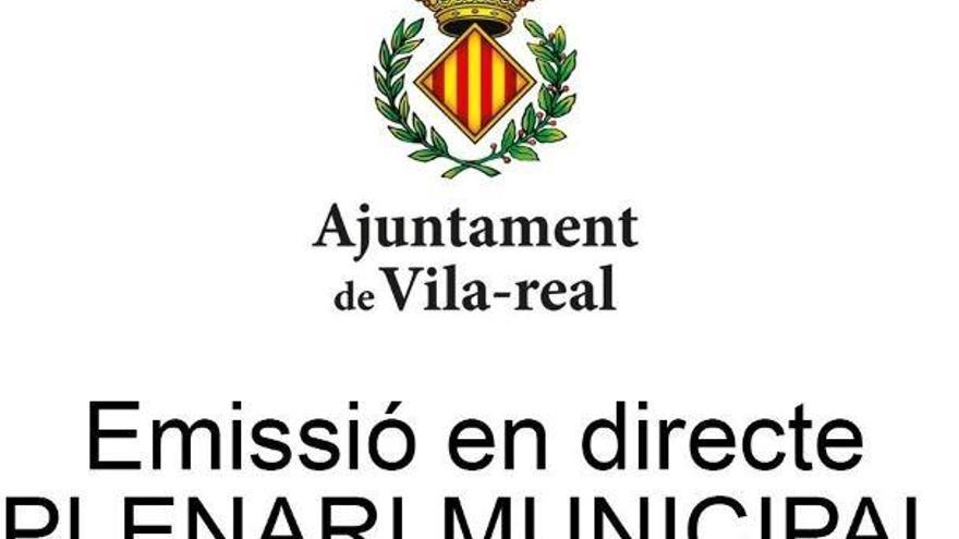 Sigue en directo el pleno de Vila-real