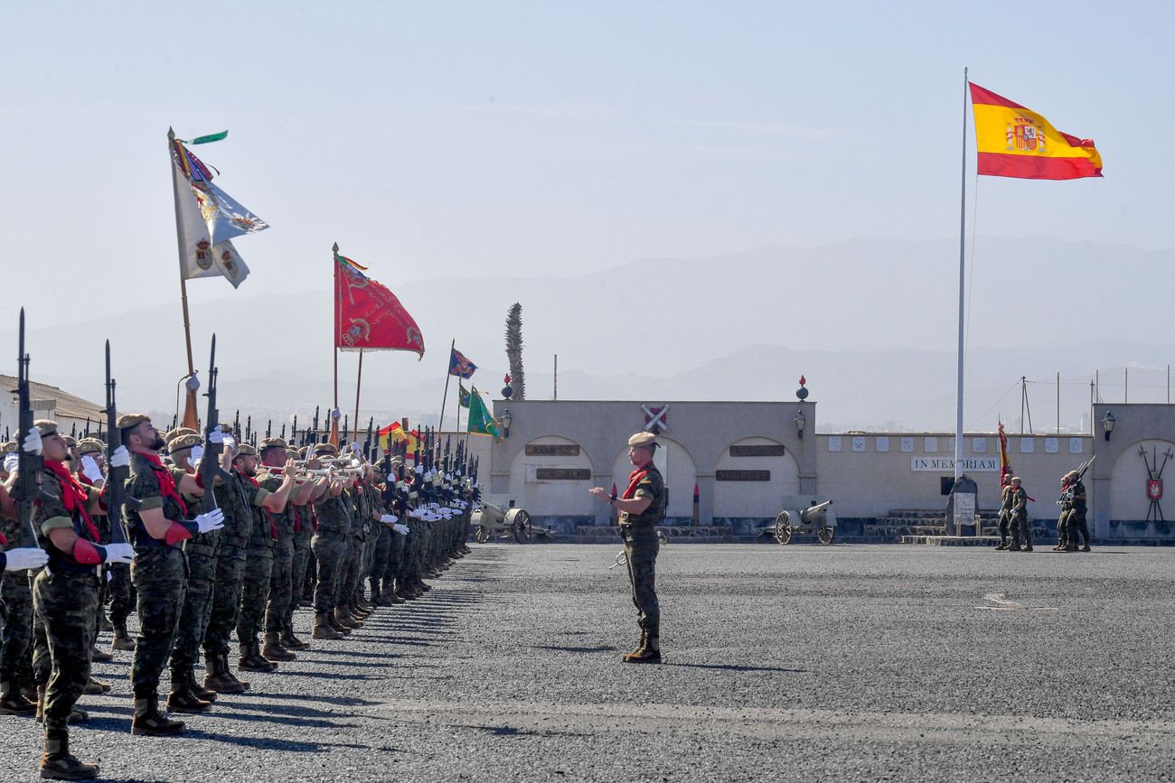 La brigada Canarias XVI celebra su decimosexto aniversario en la Base General Alemán Ramírez