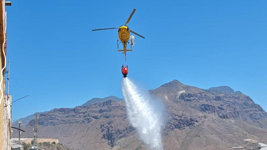 Incendio en La Aldea