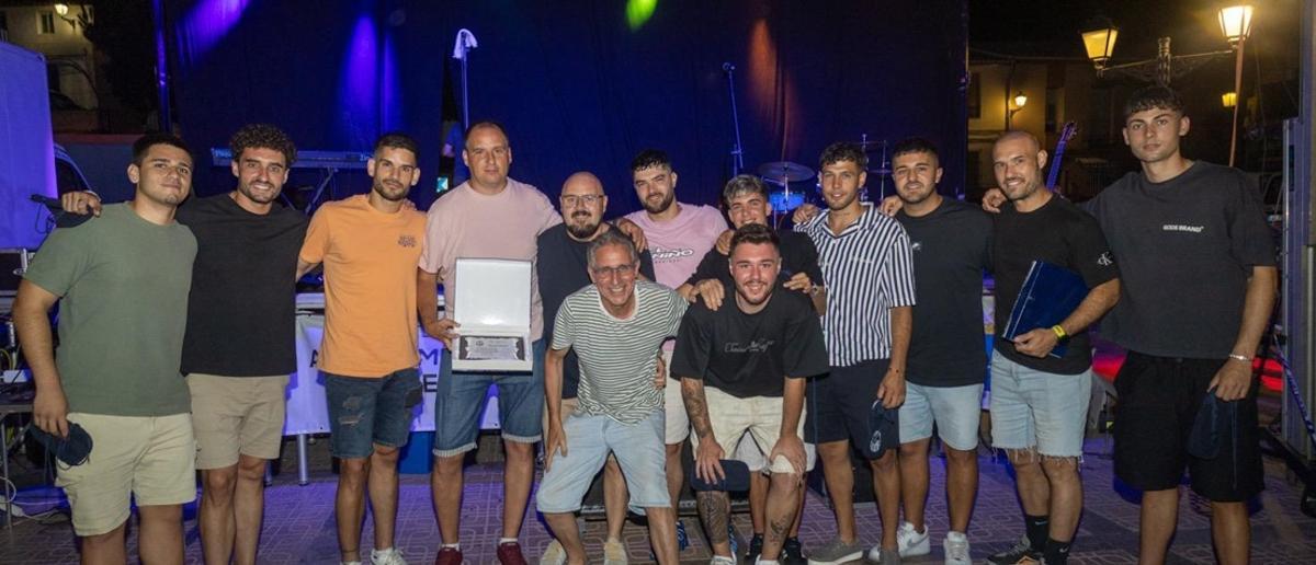 Fiesta de fin de temporada del Atlético Gilet