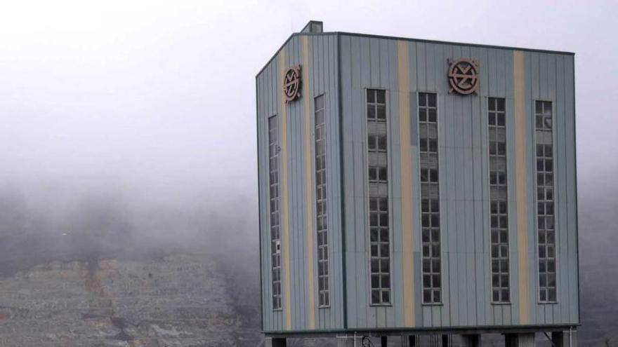 Instalaciones de la Vasco Leonesa en Santa Lucía de Gordón.