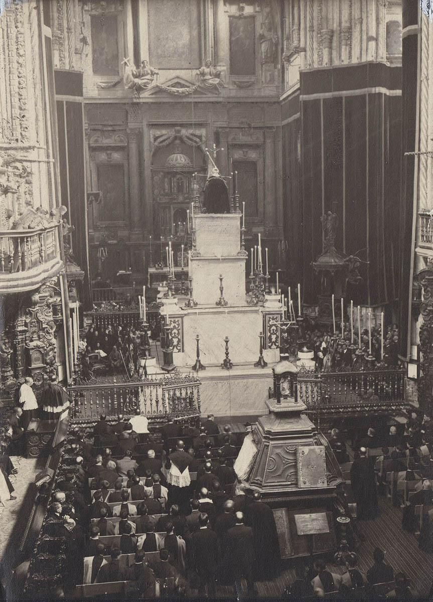 Misa por el Gran Capitán en la Catedral en 1915