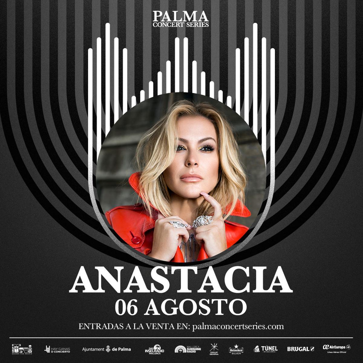 Anastacia actuará en Palma